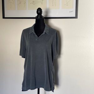 James Perse Grey polo shirt